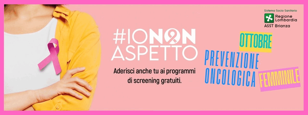 Ottobre: mese della prevenzione oncologica femminile
