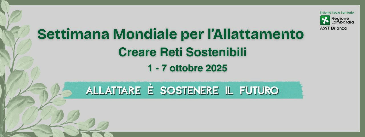Settimana mondiale per l’allattamento materno 2025
