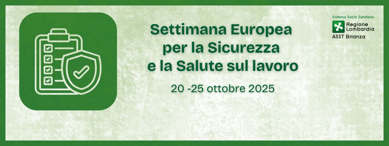 Settimana Europea per la Sicurezza e la Salute sul lavoro 2025