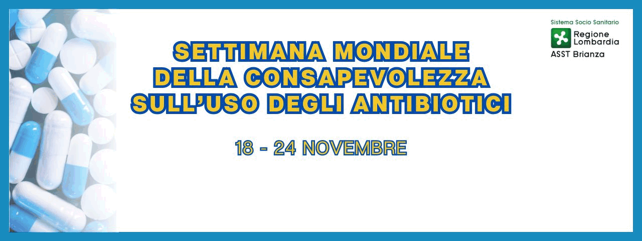 Settimana della consapevolezza sull'uso degli antibiotici