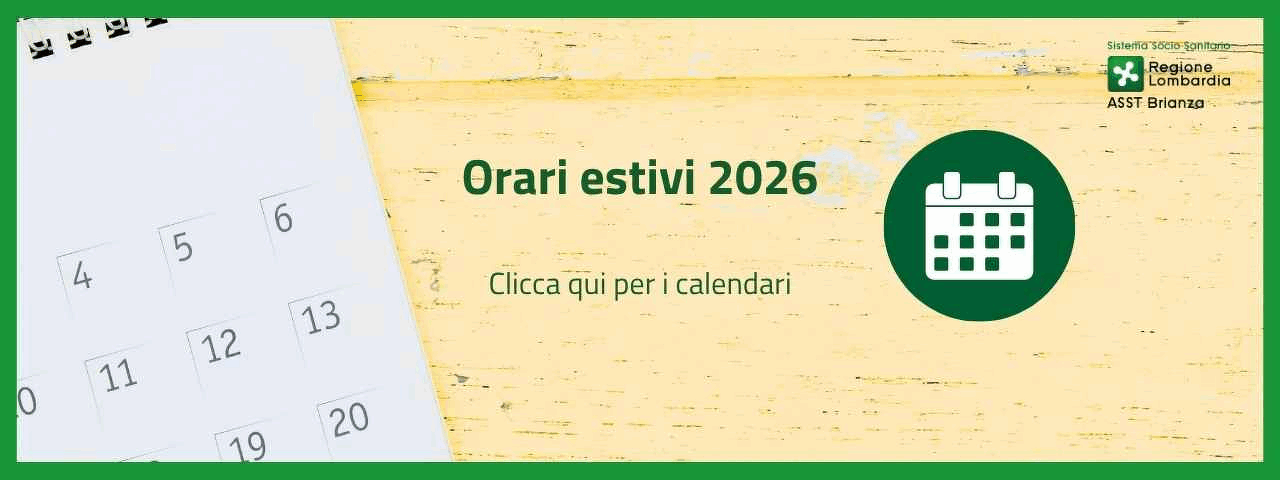 Orari estivi 2026