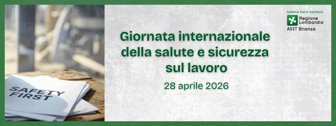 Giornata Internazionale per la Salute e Sicurezza sul Lavoro 2026