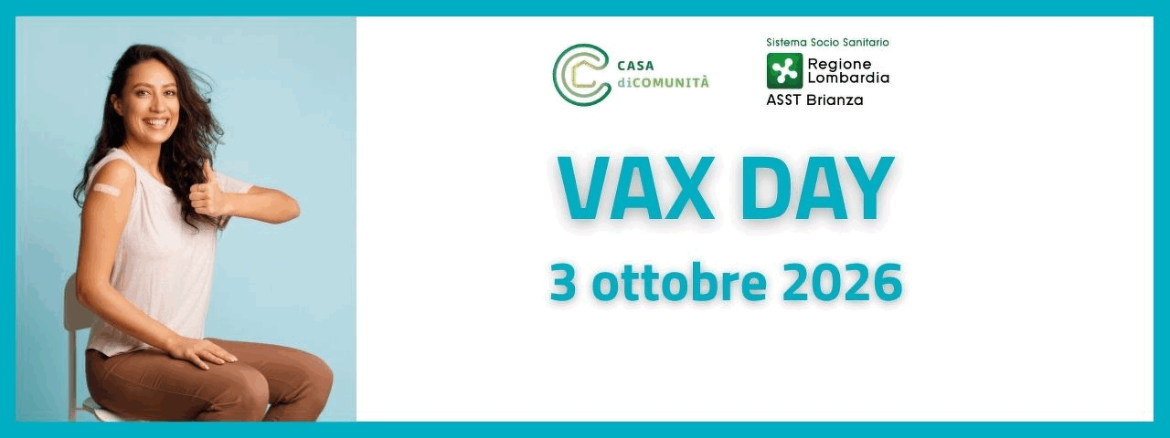 VAX DAY - 3 OTTOBRE 2026