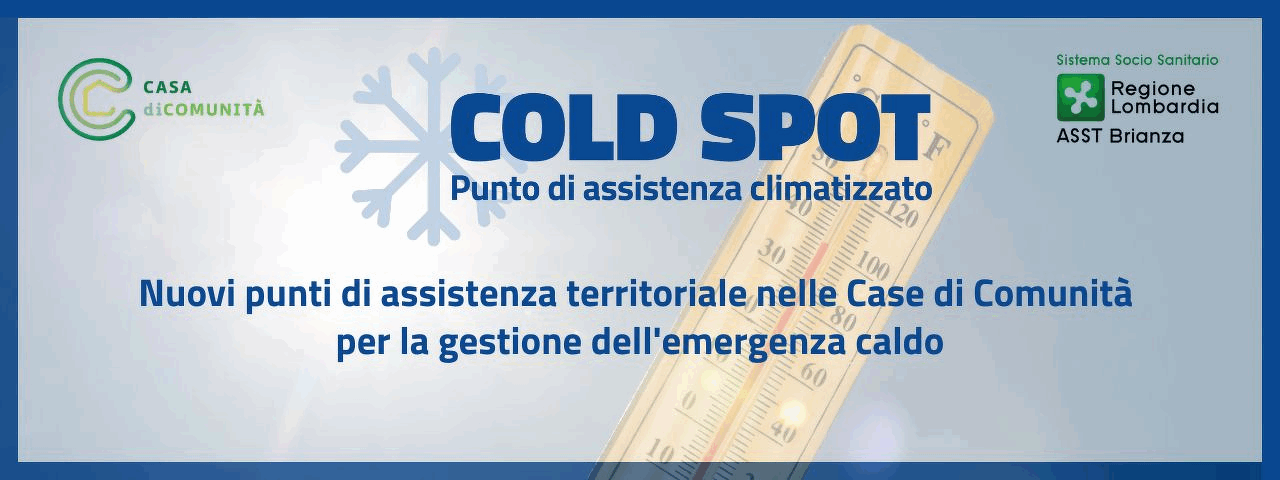 Cold Spot per l'emergenza caldo 2026